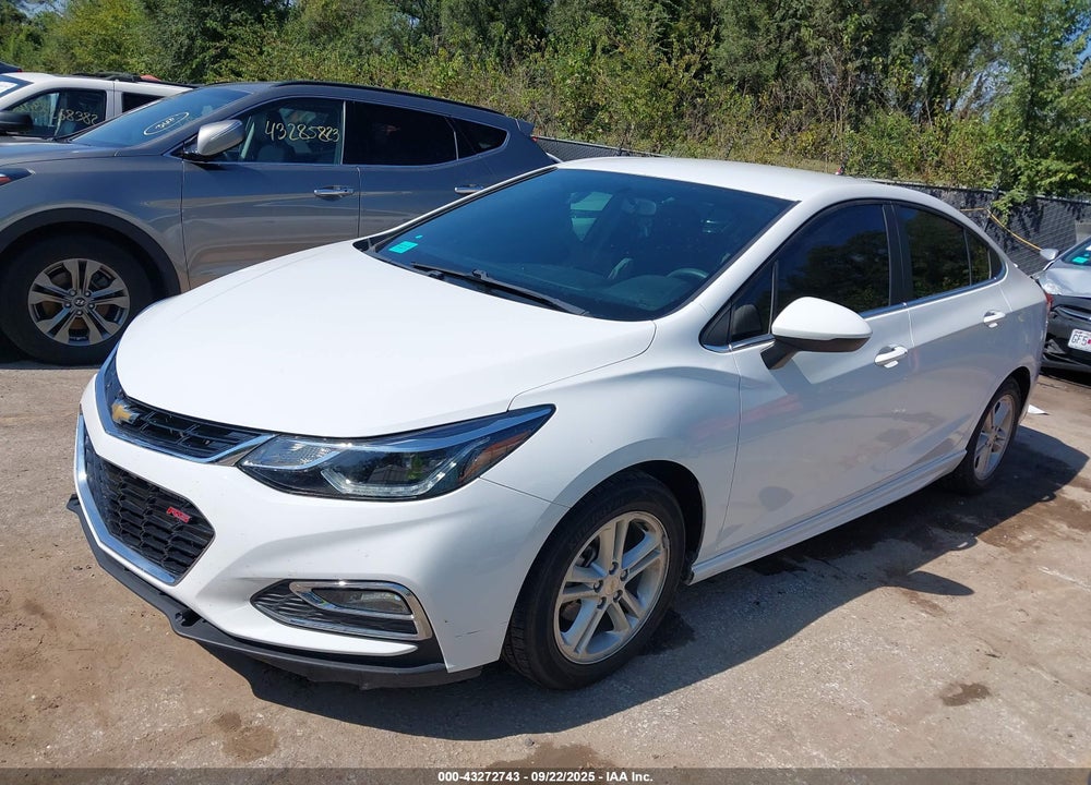 2017 CHEVROLET CRUZE LT MANUAL VIN: 1G1BD5SMXH7153054
