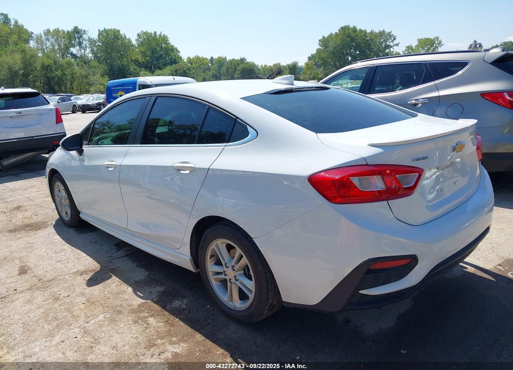 2017 CHEVROLET CRUZE LT MANUAL VIN: 1G1BD5SMXH7153054