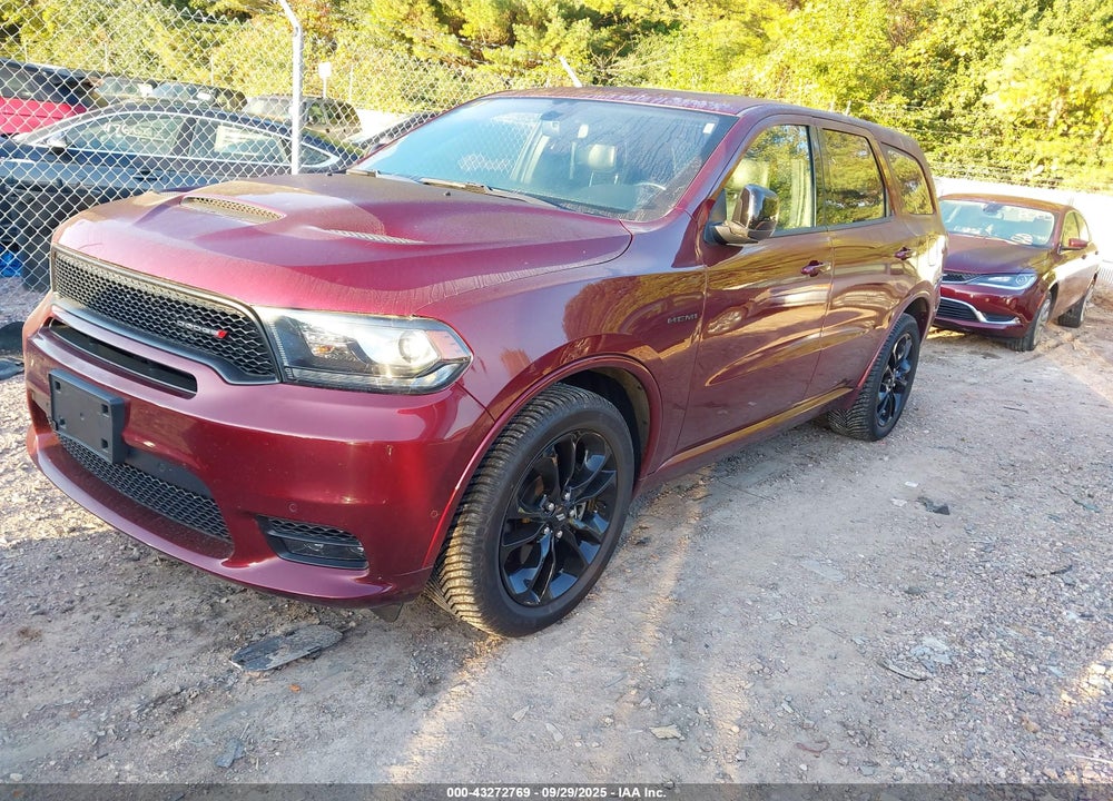 2020 DODGE DURANGO VIN: 1C4SDJCT7LC382930