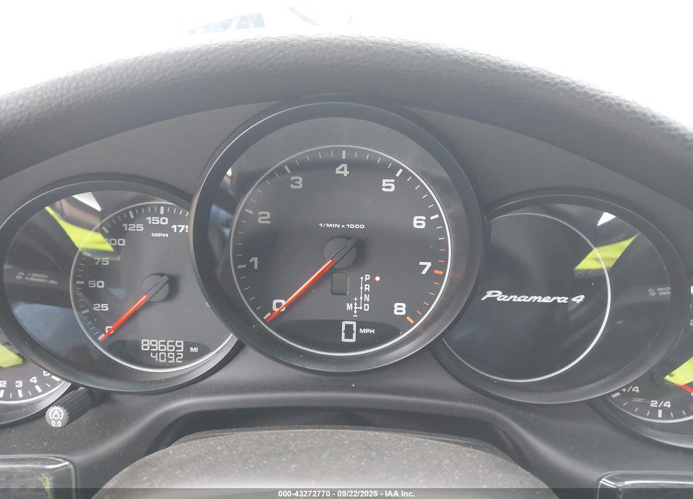 2013 PORSCHE PANAMERA 4 VIN: WP0AA2A7XDL016039