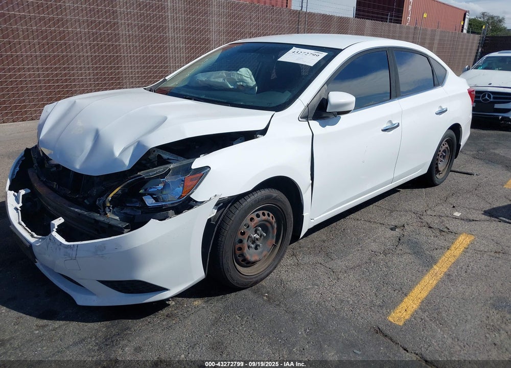 2018 NISSAN SENTRA S VIN: 3N1AB7AP6JY257371