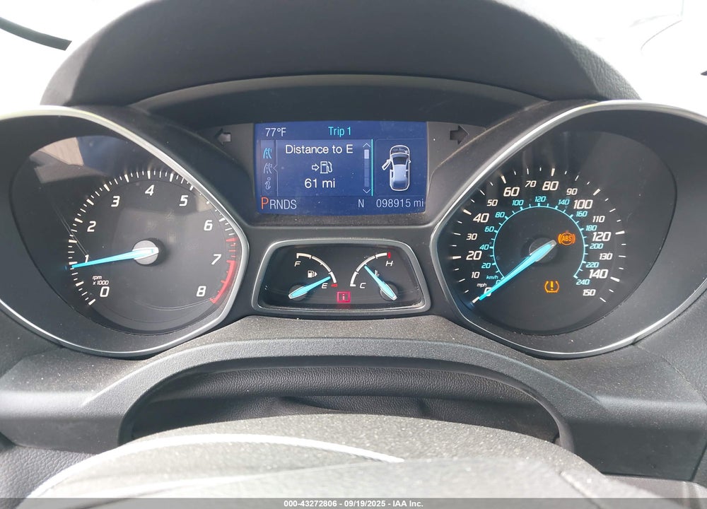 2013 FORD ESCAPE VIN: 1FMCU9G95DUC02501