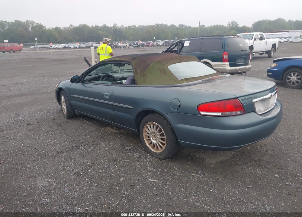 2006 CHRYSLER SEBRING TOURING VIN: 1C3EL55R06N203200