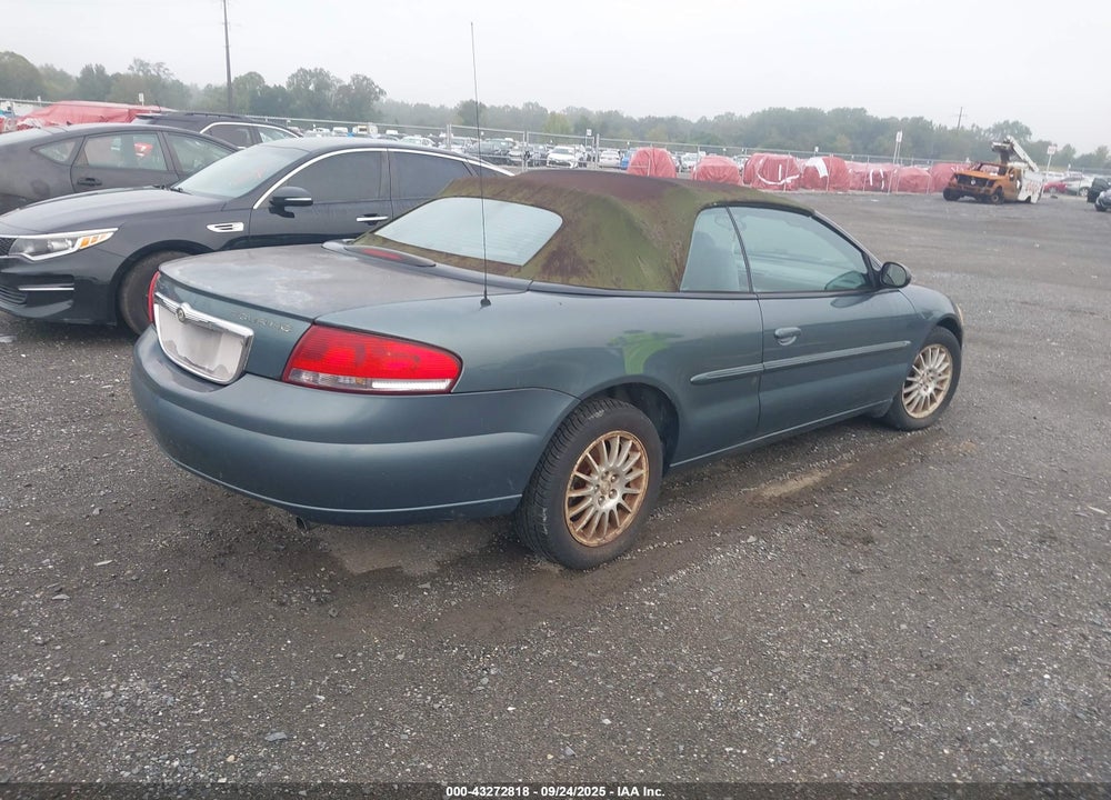 2006 CHRYSLER SEBRING TOURING VIN: 1C3EL55R06N203200