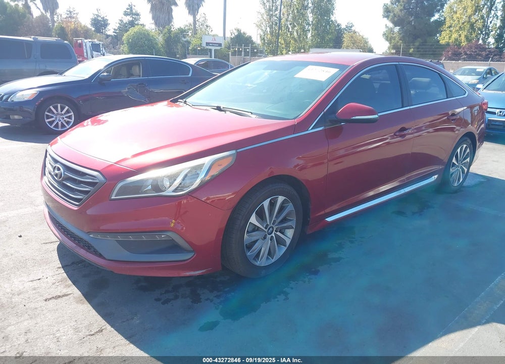 2016 HYUNDAI SONATA SPORT VIN: 5NPE34AF0GH325011