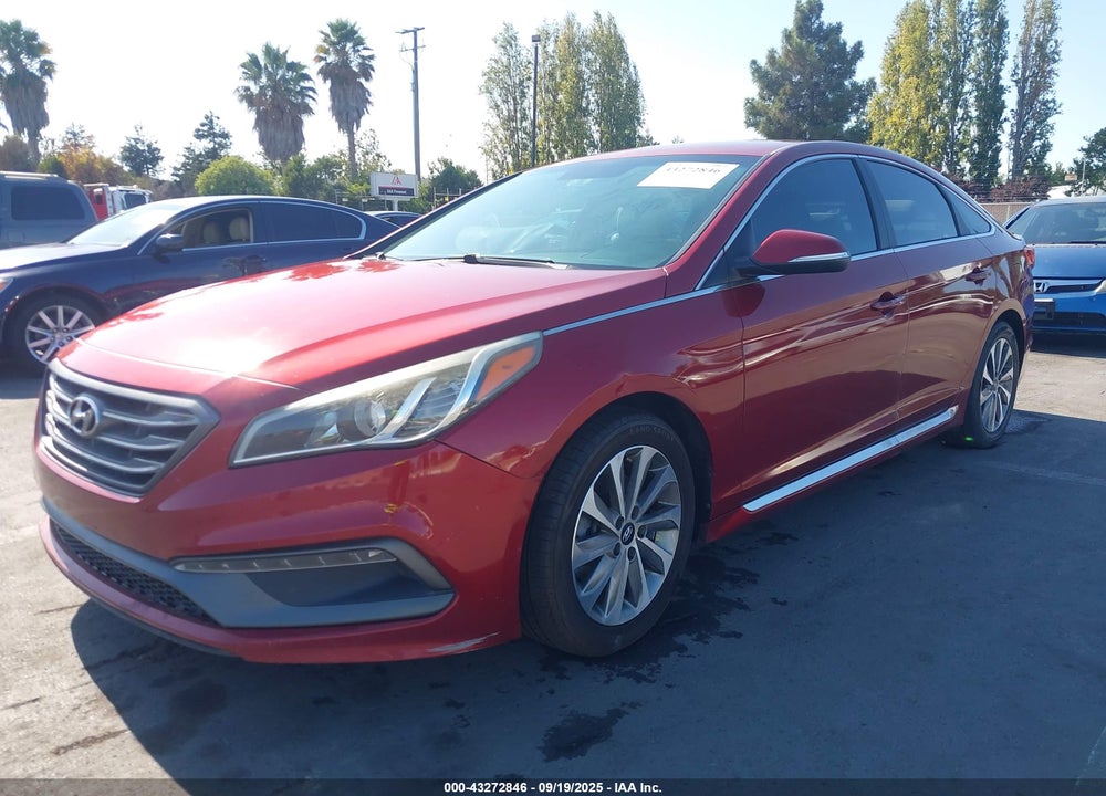 2016 HYUNDAI SONATA SPORT VIN: 5NPE34AF0GH325011