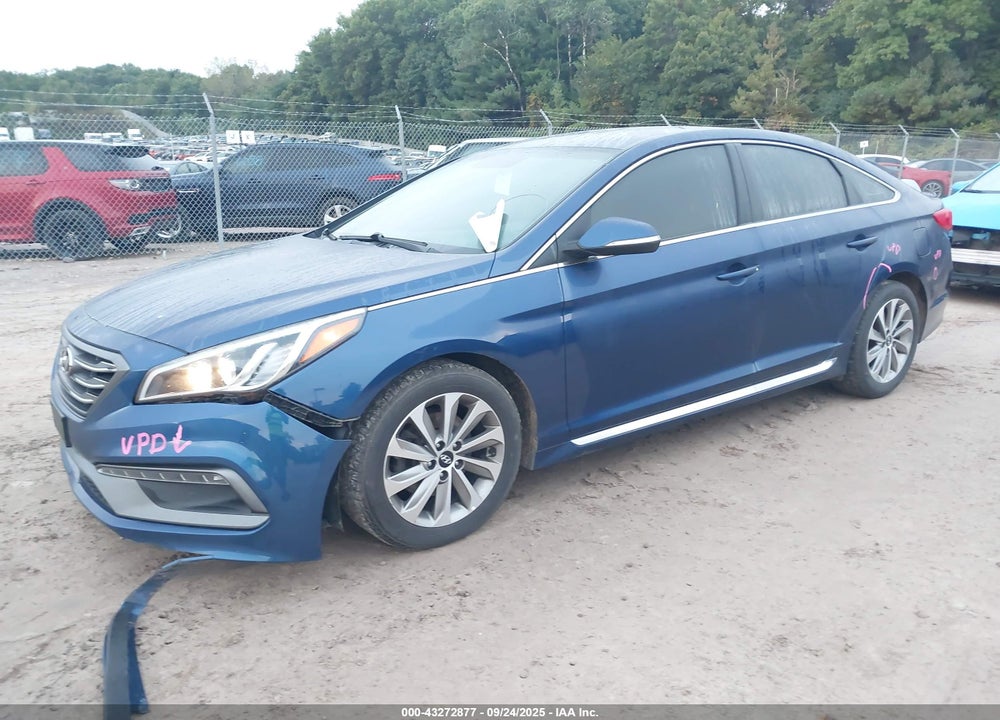 2017 HYUNDAI SONATA VIN: 5NPE34AF8HH568681