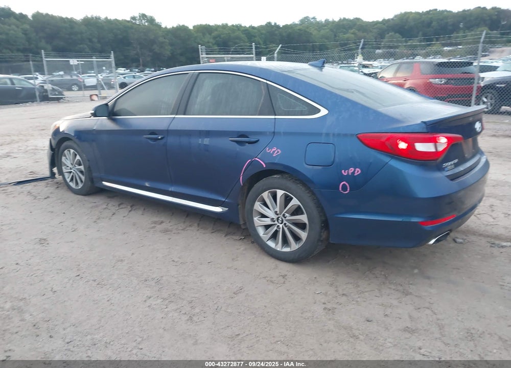 2017 HYUNDAI SONATA VIN: 5NPE34AF8HH568681