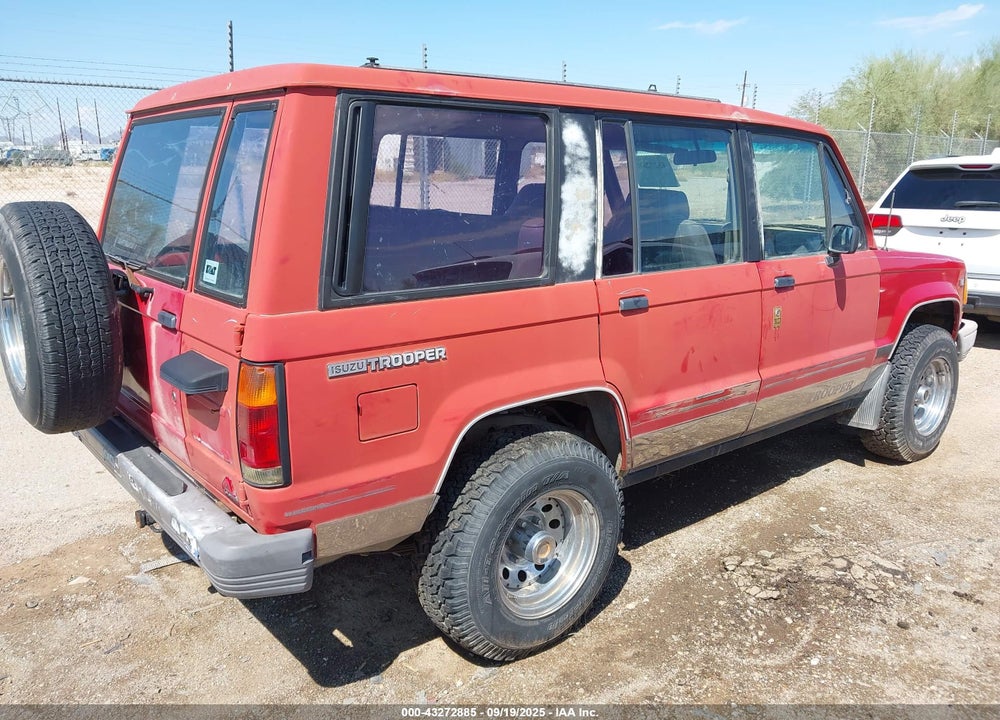 1990 ISUZU TROOPER VIN: JACCH58R3L8912342