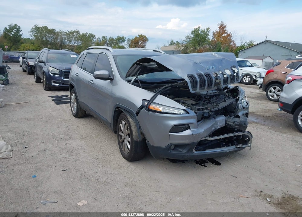 2016 JEEP CHEROKEE LIMITED VIN: 1C4PJLDB9GW257500