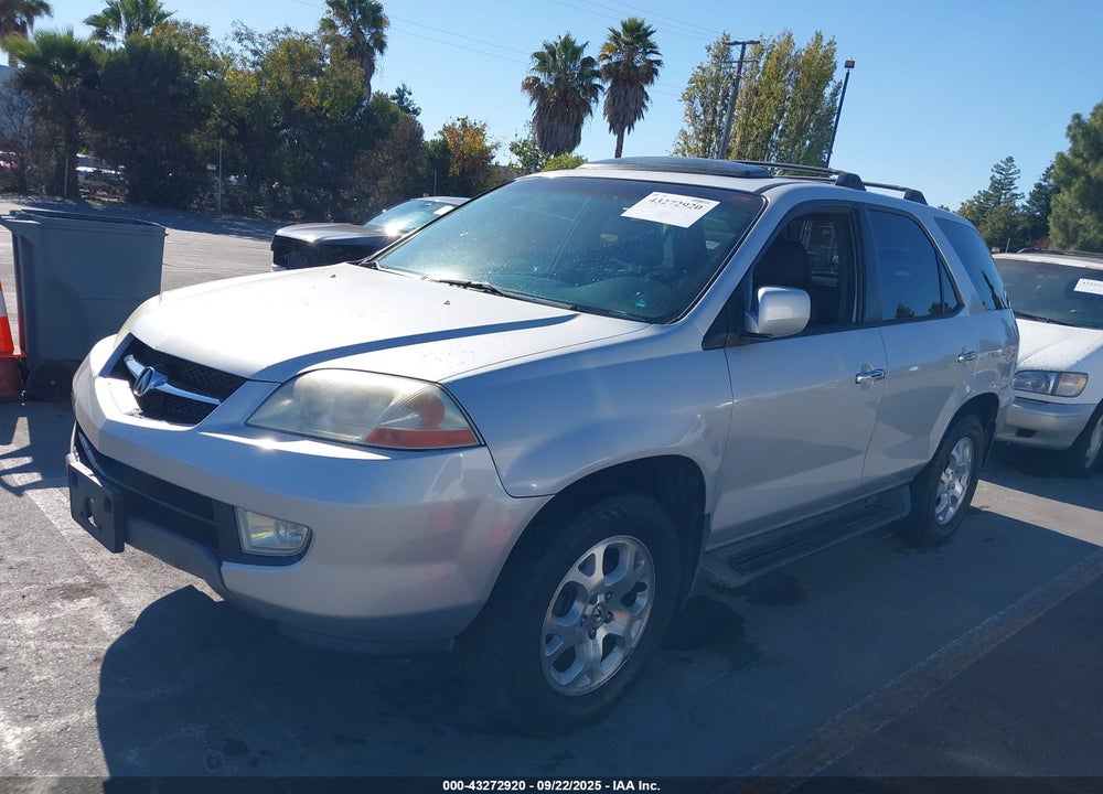 2002 ACURA MDX VIN: 2HNYD18862H537343