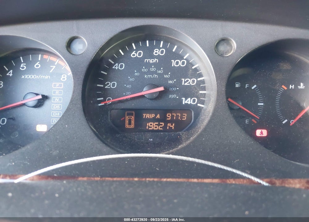 2002 ACURA MDX VIN: 2HNYD18862H537343