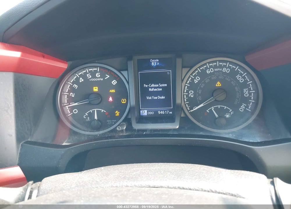 2020 TOYOTA TACOMA VIN: 5TFCZ5AN0LX228442