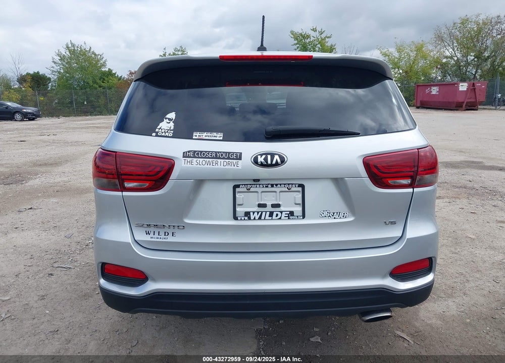 2020 KIA SORENTO VIN: 5XYPGDA56LG615100