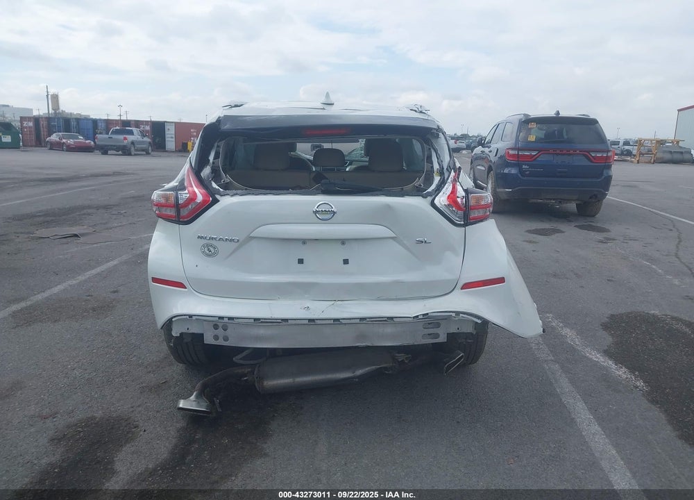 2017 NISSAN MURANO VIN: 5N1AZ2MG6HN129853