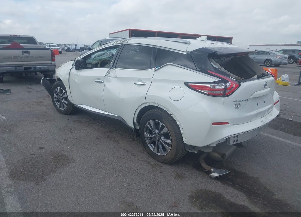 2017 NISSAN MURANO VIN: 5N1AZ2MG6HN129853