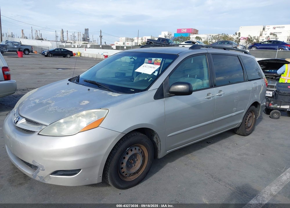 2008 TOYOTA SIENNA LE VIN: 5TDZK23CX8S109805