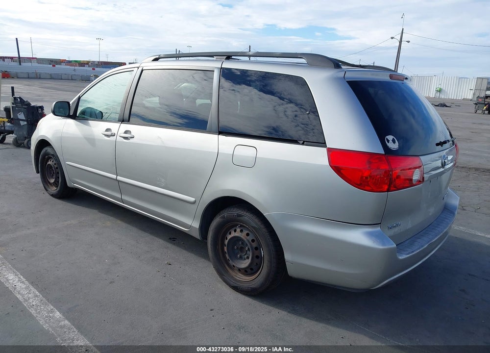2008 TOYOTA SIENNA LE VIN: 5TDZK23CX8S109805