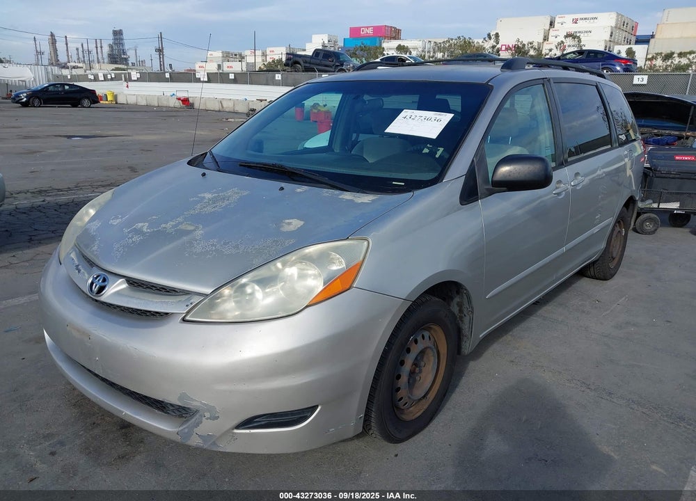 2008 TOYOTA SIENNA LE VIN: 5TDZK23CX8S109805