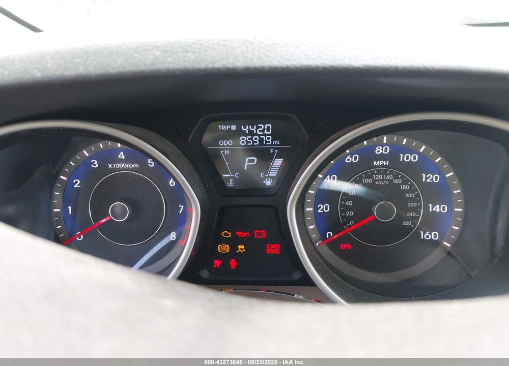 2013 HYUNDAI ELANTRA GLS VIN: KMHDH4AE9DU636129