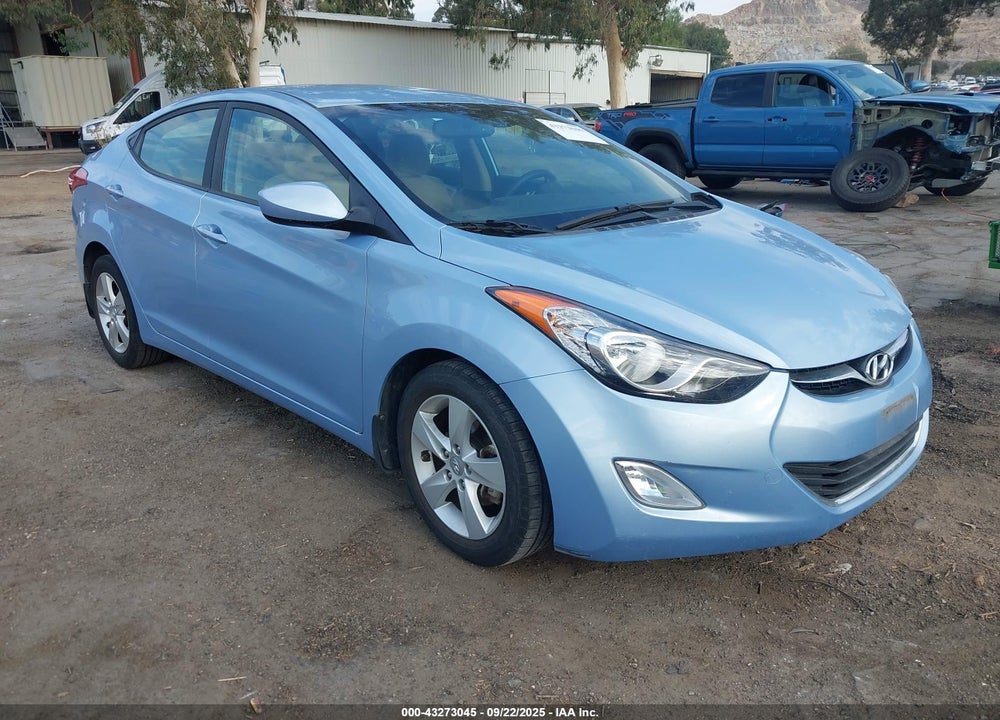 2013 HYUNDAI ELANTRA GLS VIN: KMHDH4AE9DU636129