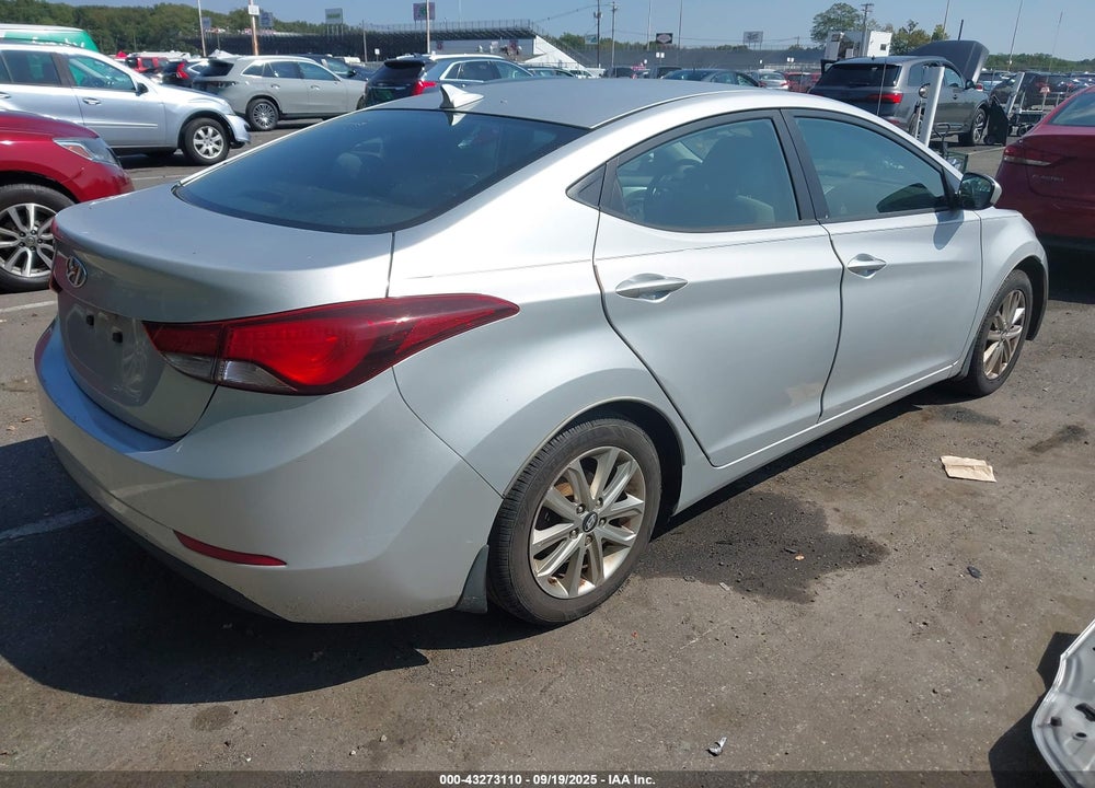 2014 HYUNDAI ELANTRA VIN: KMHDH4AE1EU179608