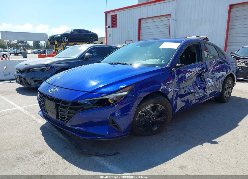 2022 HYUNDAI ELANTRA SEL VIN: KMHLS4AG1NU313418