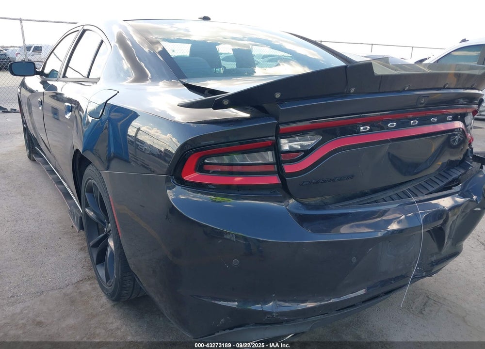 2018 DODGE CHARGER SXT RWD VIN: 2C3CDXBG0JH335846