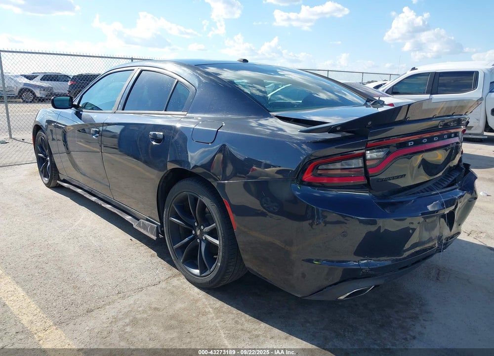 2018 DODGE CHARGER SXT RWD VIN: 2C3CDXBG0JH335846