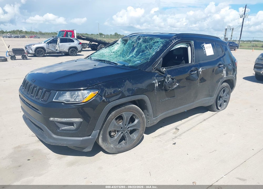 2021 JEEP COMPASS ALTITUDE FWD VIN: 3C4NJCBB4MT597035