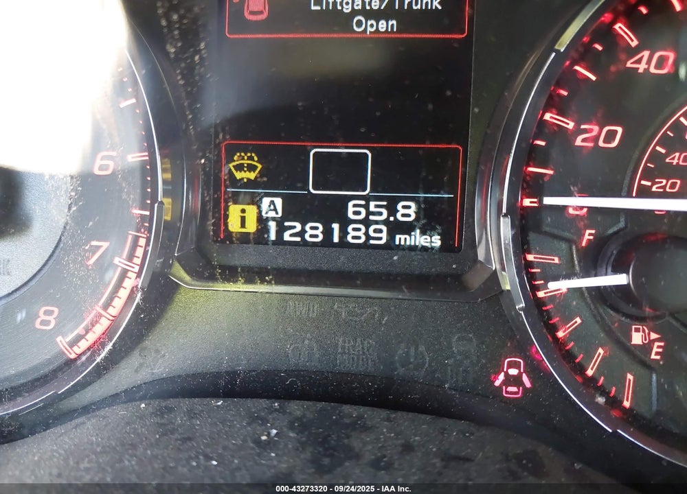 2016 SUBARU WRX VIN: JF1VA1J61G9807831