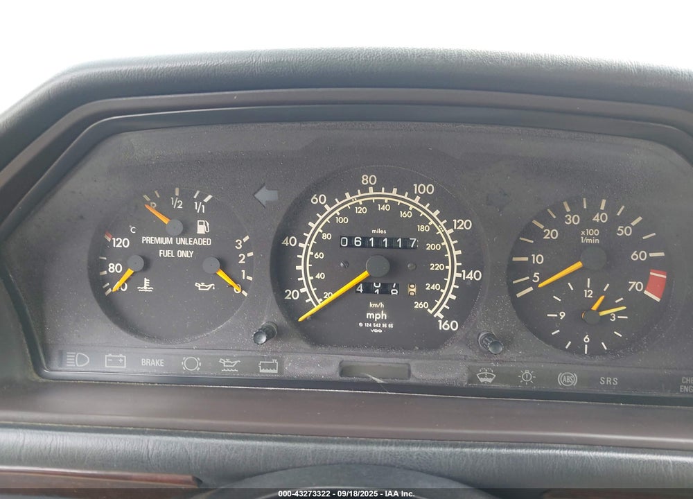 1994 MERCEDES-BENZ E 320 VIN: WDBEA66E8RC026364