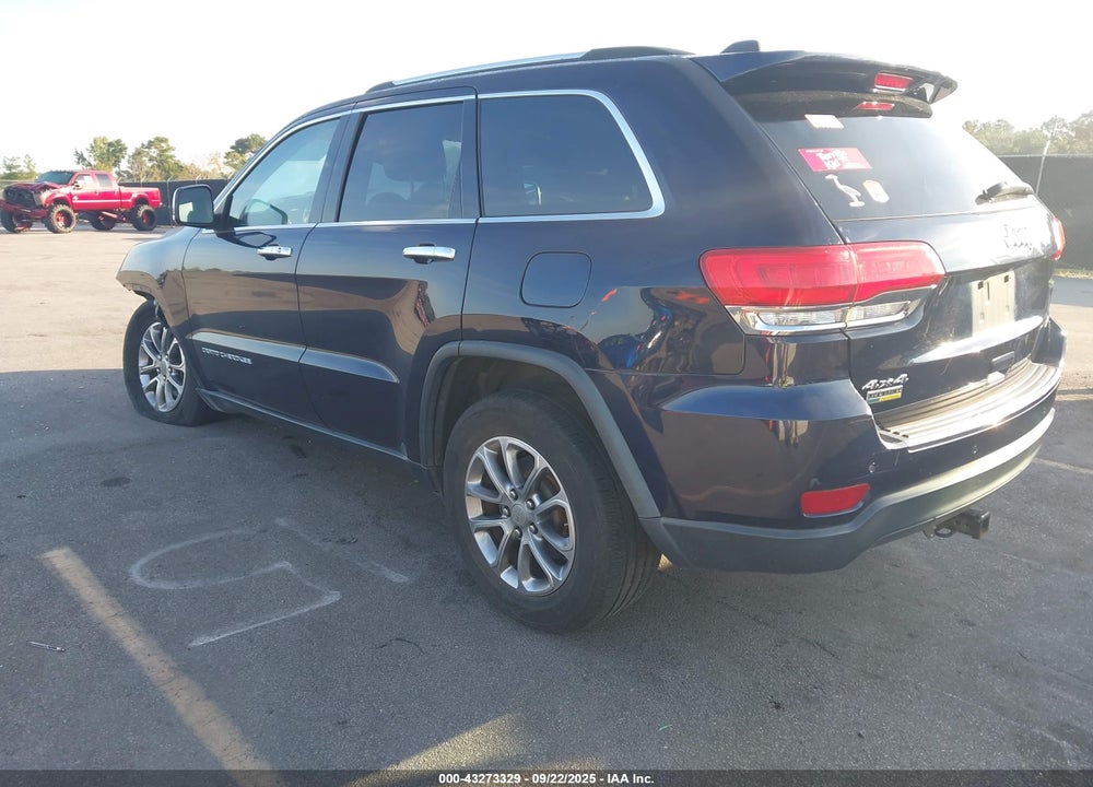 2015 JEEP GRAND CHEROKEE VIN: 1C4RJFBG3FC630927