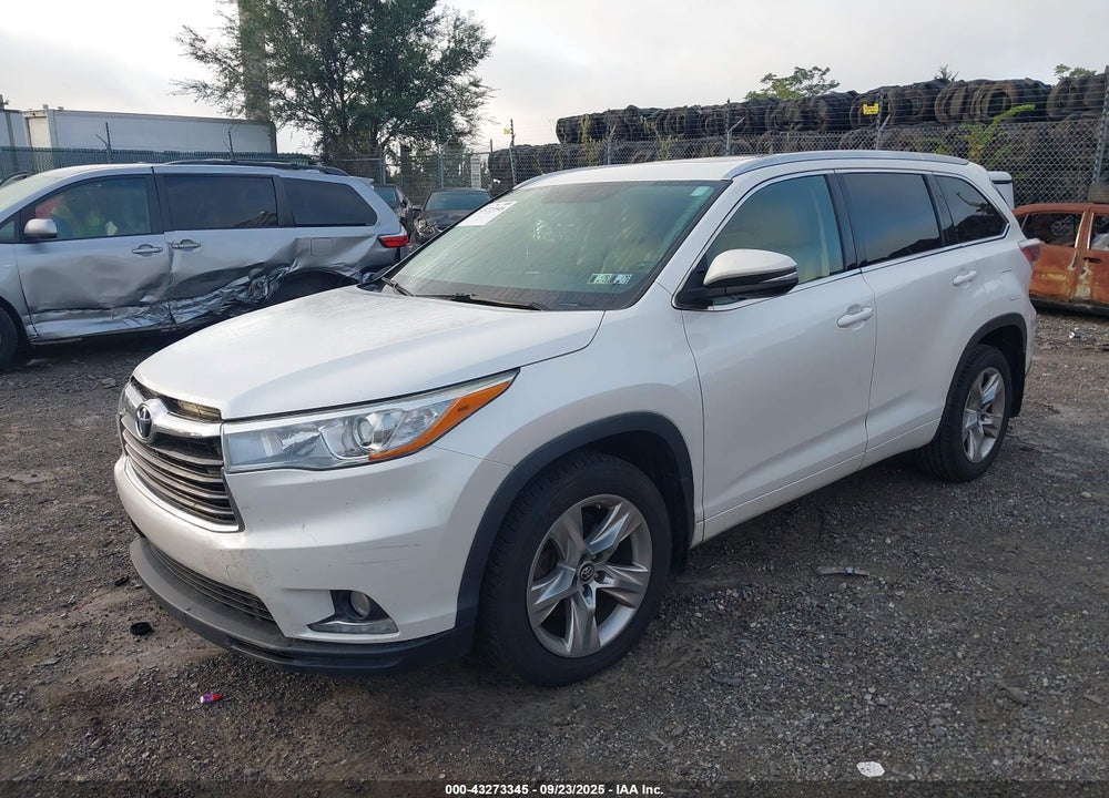 2016 TOYOTA HIGHLANDER VIN: 5TDDKRFH3GS292778