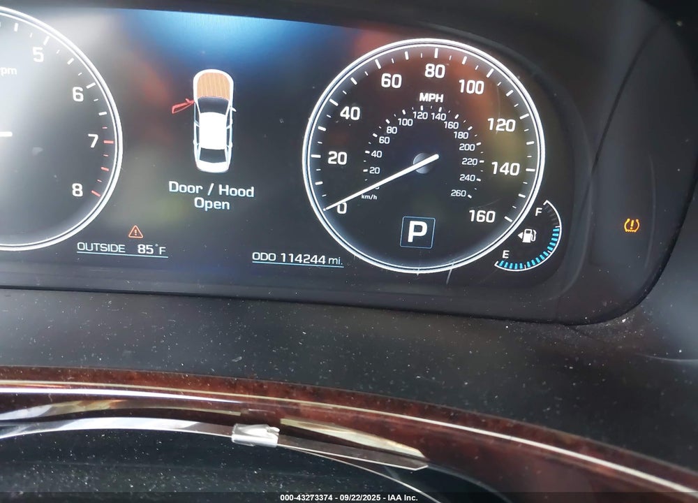 2016 HYUNDAI EQUUS VIN: KMHGH4JH2GU102255