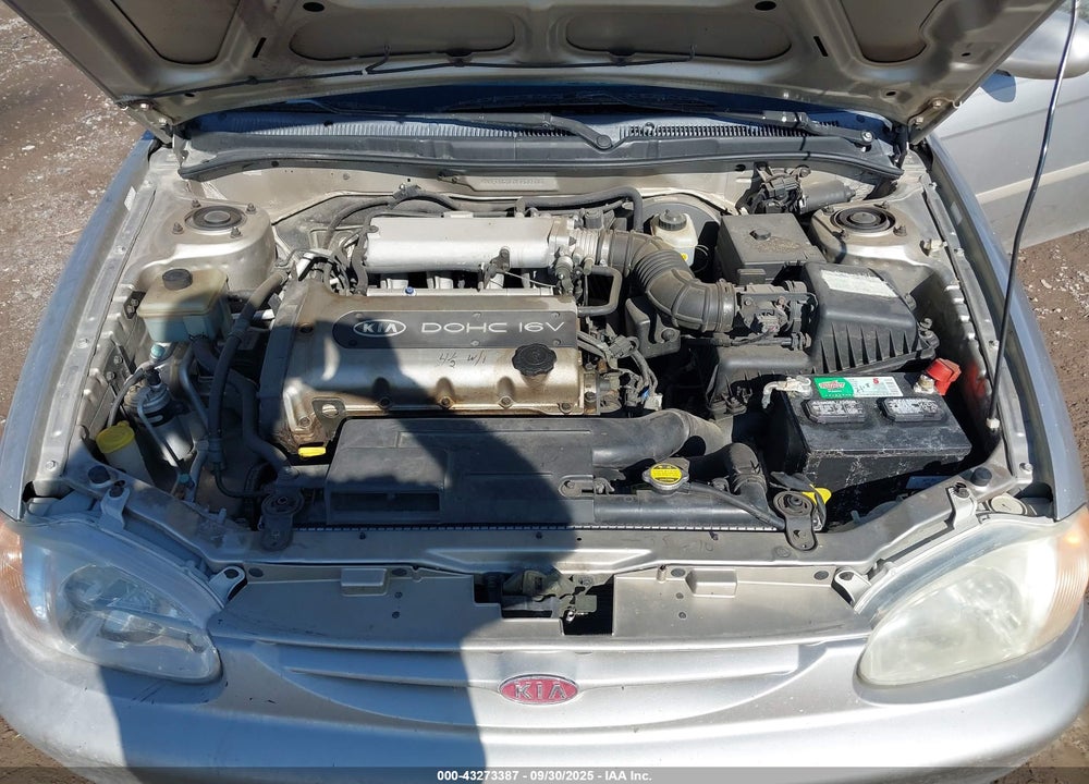 2000 KIA SEPHIA LS/LS W/POWER PKG VIN: KNAFB1215Y5836513