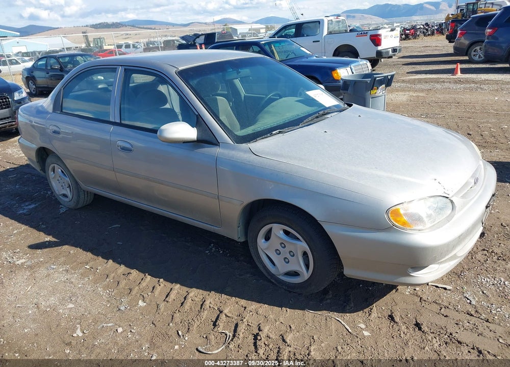2000 KIA SEPHIA LS/LS W/POWER PKG VIN: KNAFB1215Y5836513
