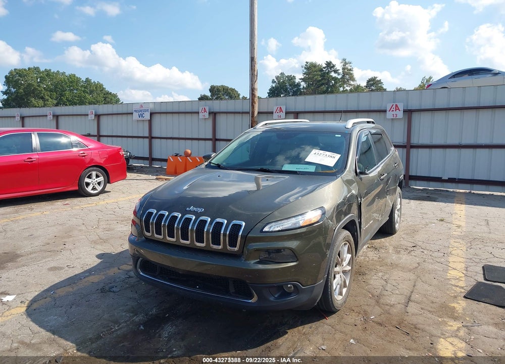 2015 JEEP CHEROKEE LIMITED VIN: 1C4PJLDSXFW629067