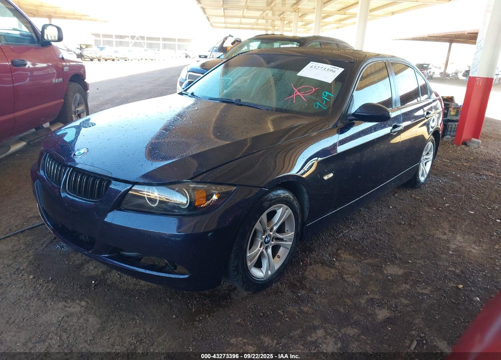 2008 BMW 328XI VIN: WBAVC93558K038703