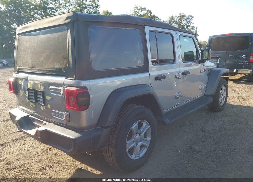 2019 JEEP WRANGLER UNLIMITED VIN: 1C4HJXDG9KW556887