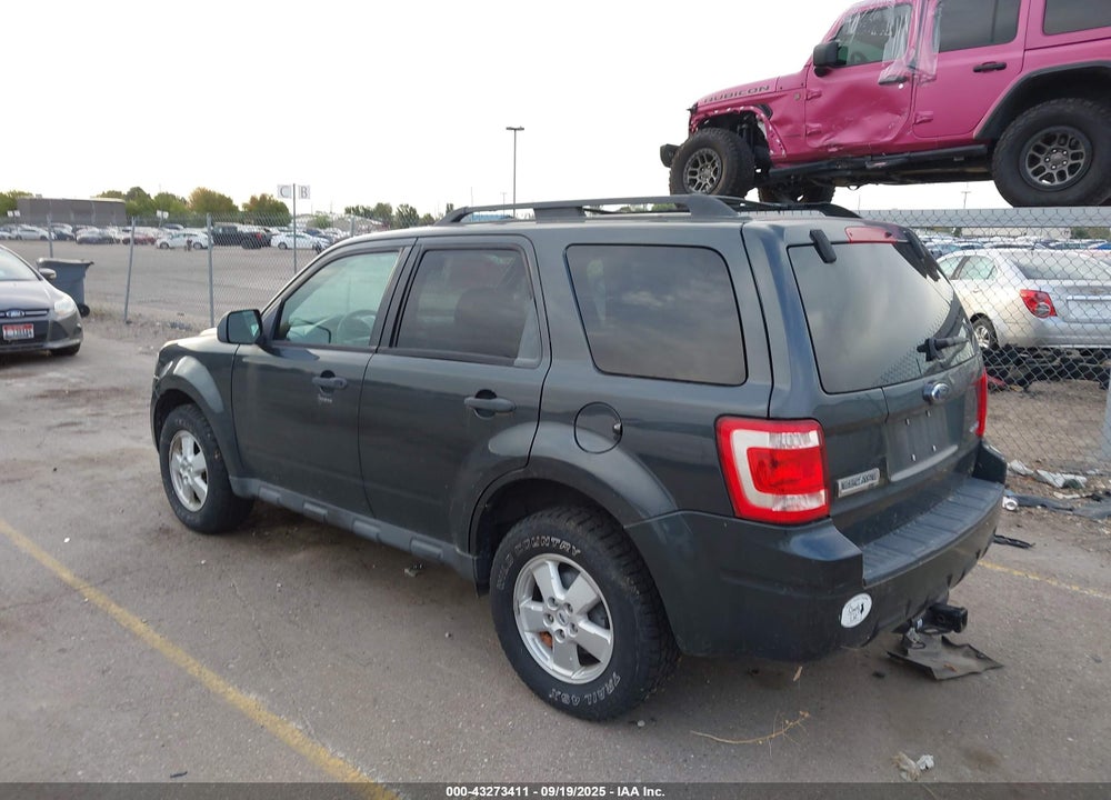 2009 FORD ESCAPE XLT VIN: 1FMCU93G99KA49029