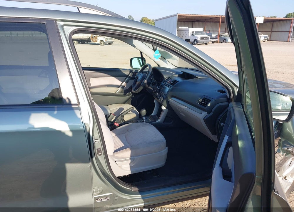 2015 SUBARU FORESTER VIN: JF2SJAGC5FH407495