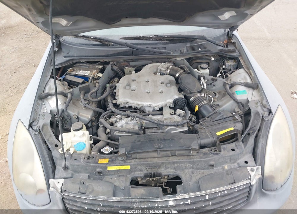 2003 INFINITI G35 BASE W/LEATHER VIN: JNKCV54E13M205159