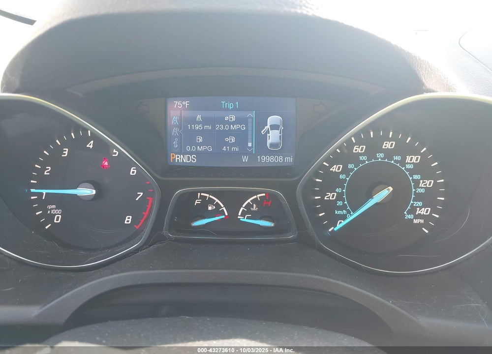 2015 FORD ESCAPE VIN: 1FMCU9G96FUB19453