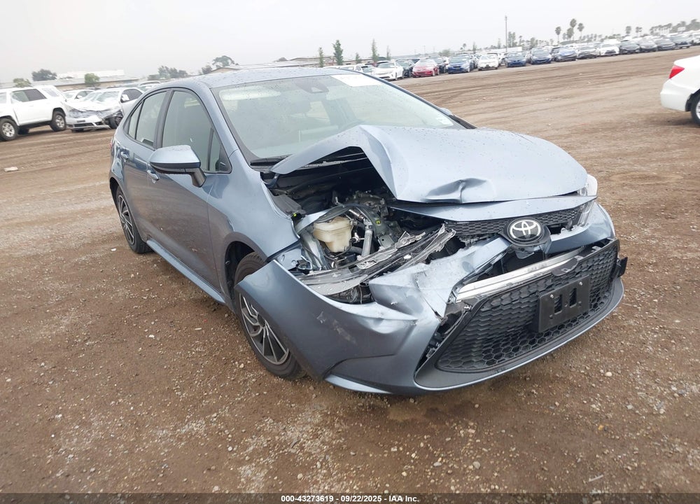 2021 TOYOTA COROLLA LE VIN: JTDEPMAE3MJ188337