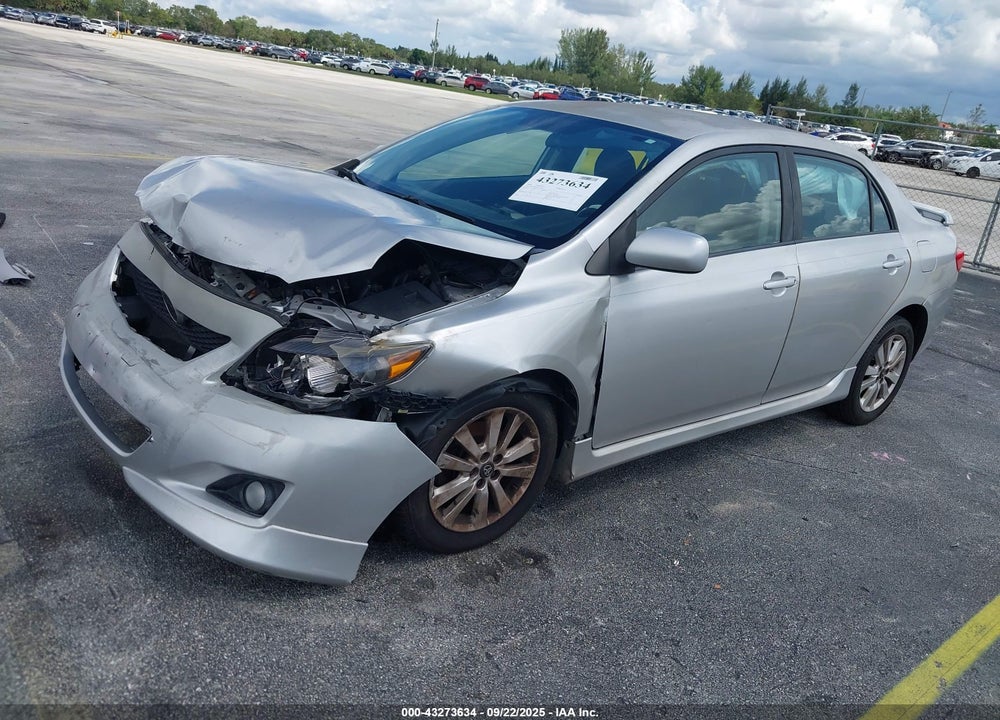 2009 TOYOTA COROLLA VIN: 1NXBU40E39Z139024