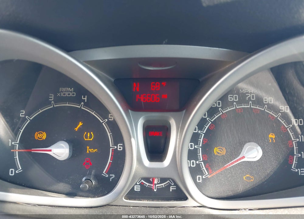 2011 FORD FIESTA SES VIN: 3FADP4FJ3BM106291