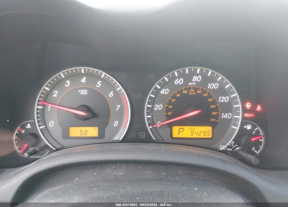 2010 TOYOTA COROLLA VIN: 1NXBU4EE2AZ261595