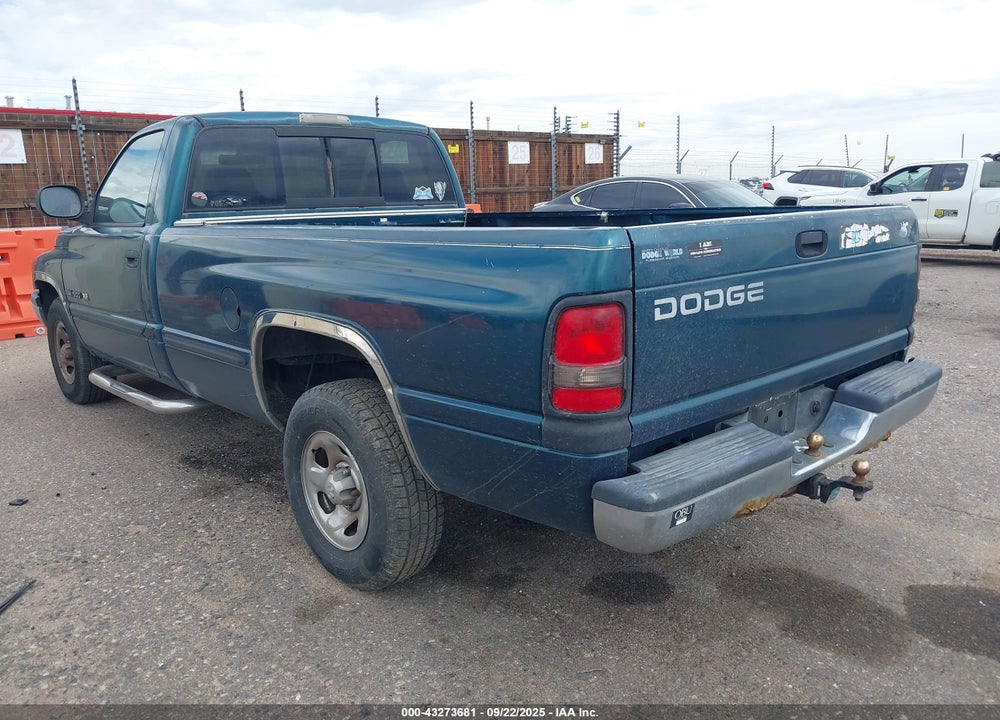 1999 DODGE RAM 1500 ST VIN: 3B7HC16Y0XM556054