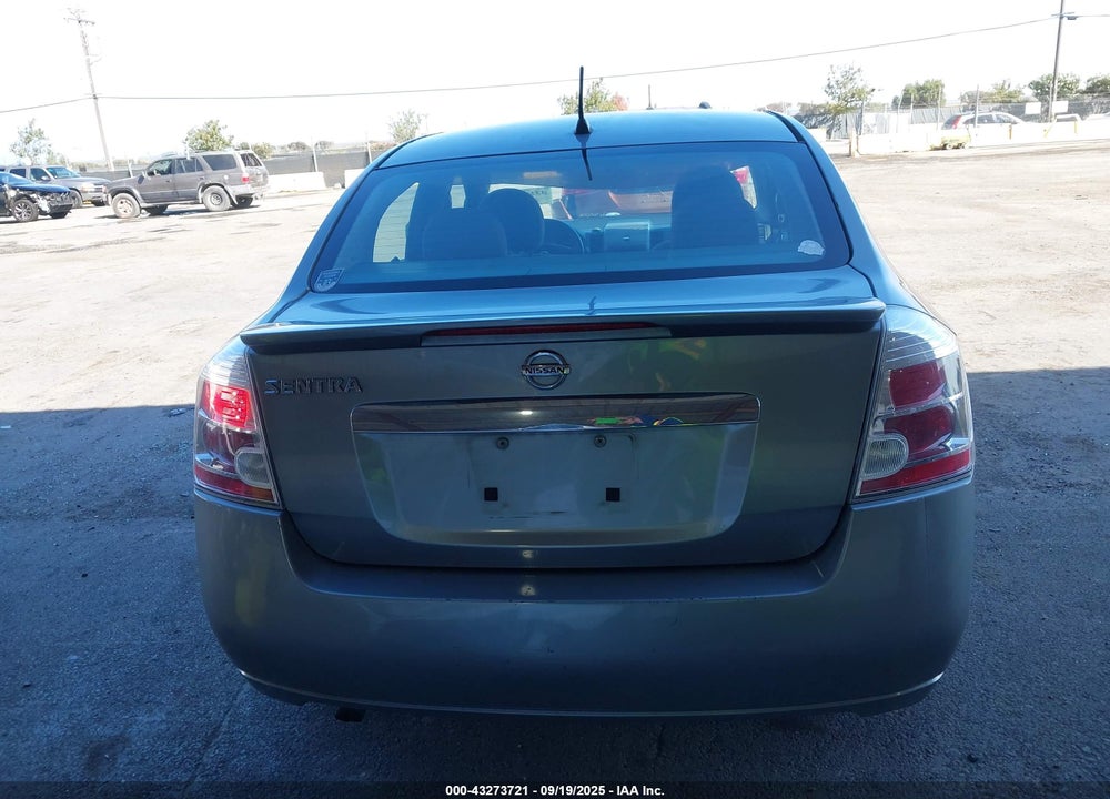 2012 NISSAN SENTRA VIN: 3N1AB6AP7CL670586